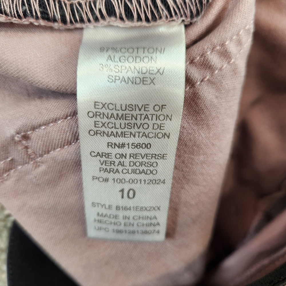 Democracy Light Pink Absolution Stretch Ankle Jea… - image 5